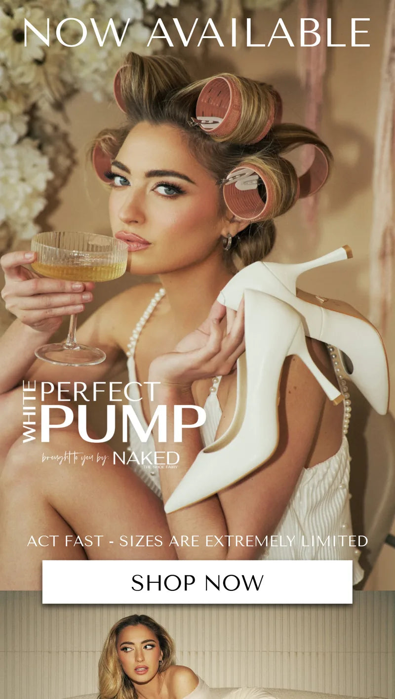 Naked by The Shoe Fairy email design, product launch